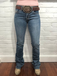 Rock & Roll Cowgirl Jeans - RRWD4MRZT9 - Mid Rise Riding Fit