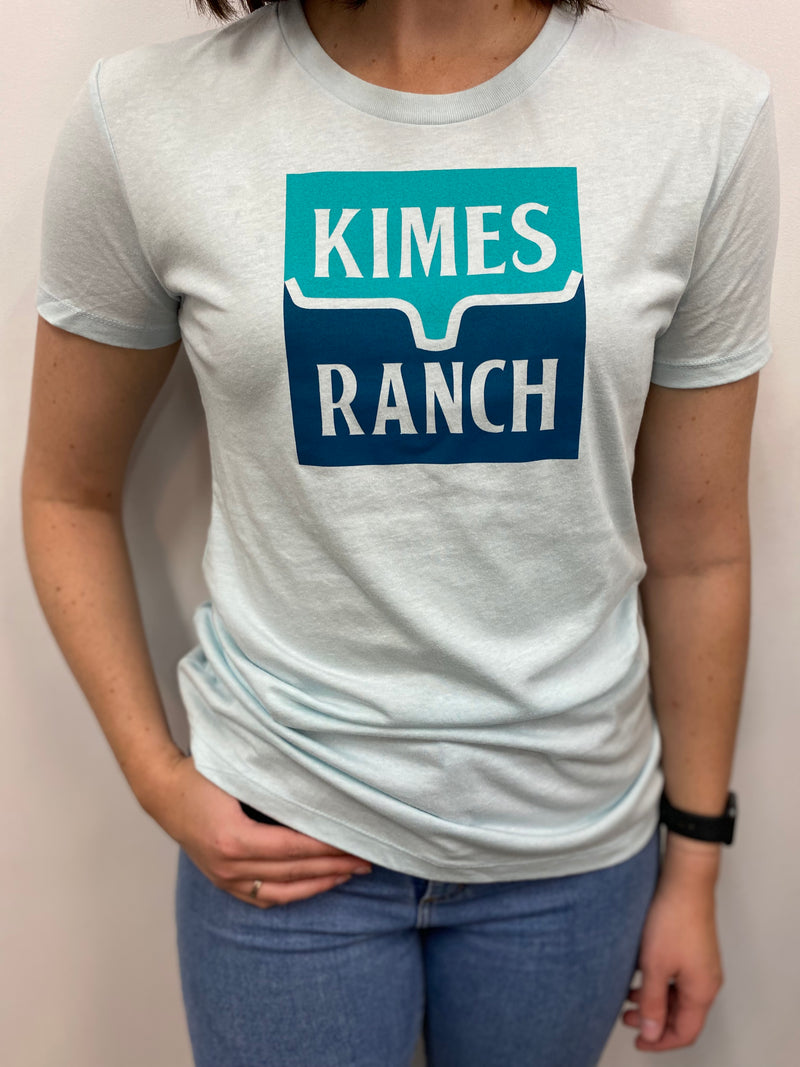 Kimes Ranch Tee - Explicit Warning Ice Blue