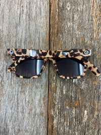 Acetate Disco Disco Sunglasses - Leopard Smoke