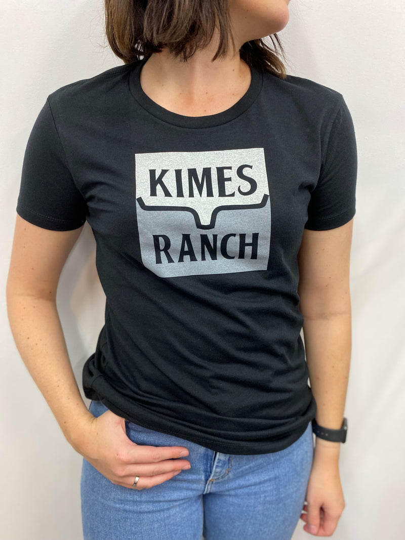 Kimes Ranch Tee - Explicit Warning Black
