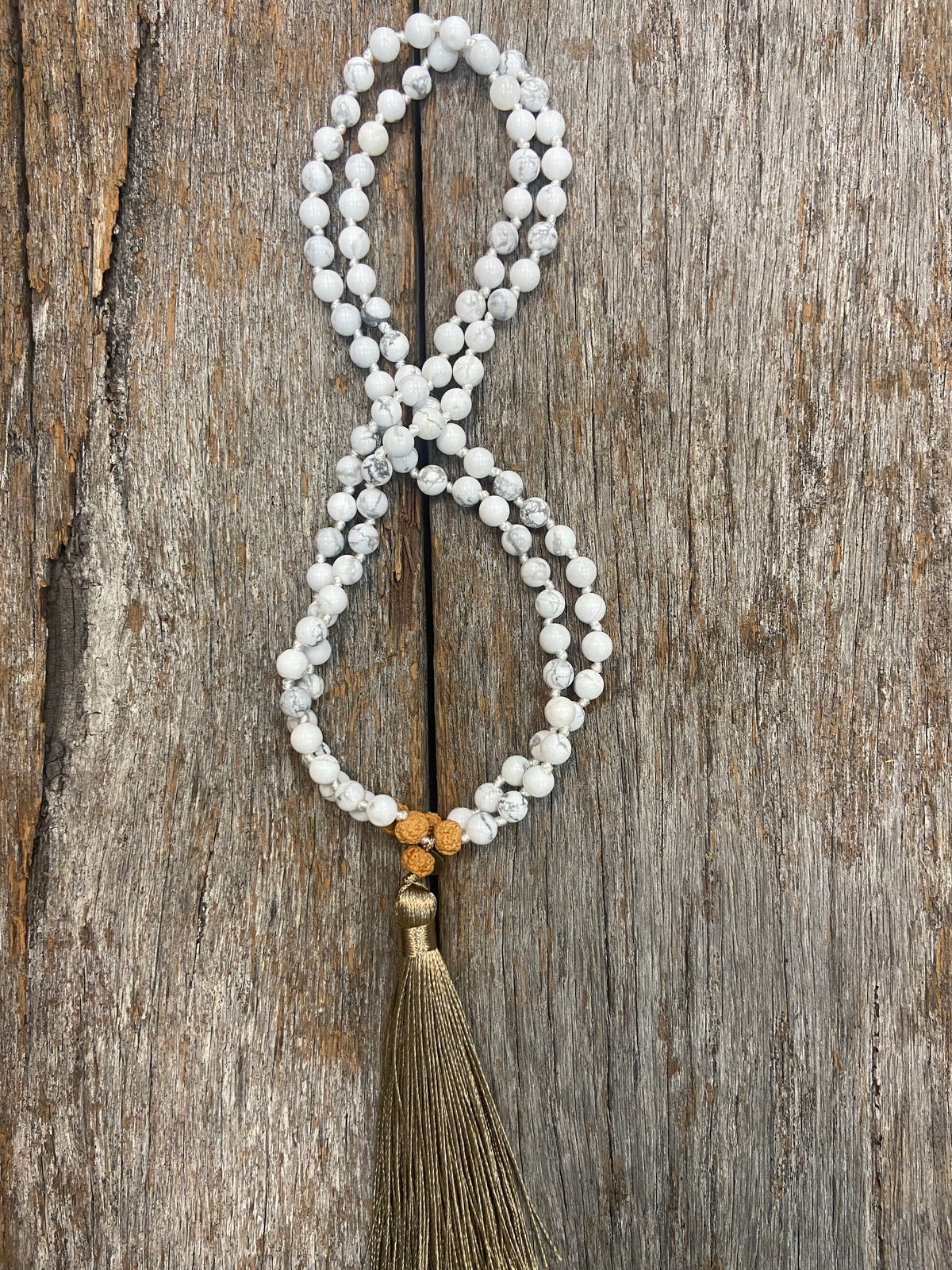 White Marble  - Necklace