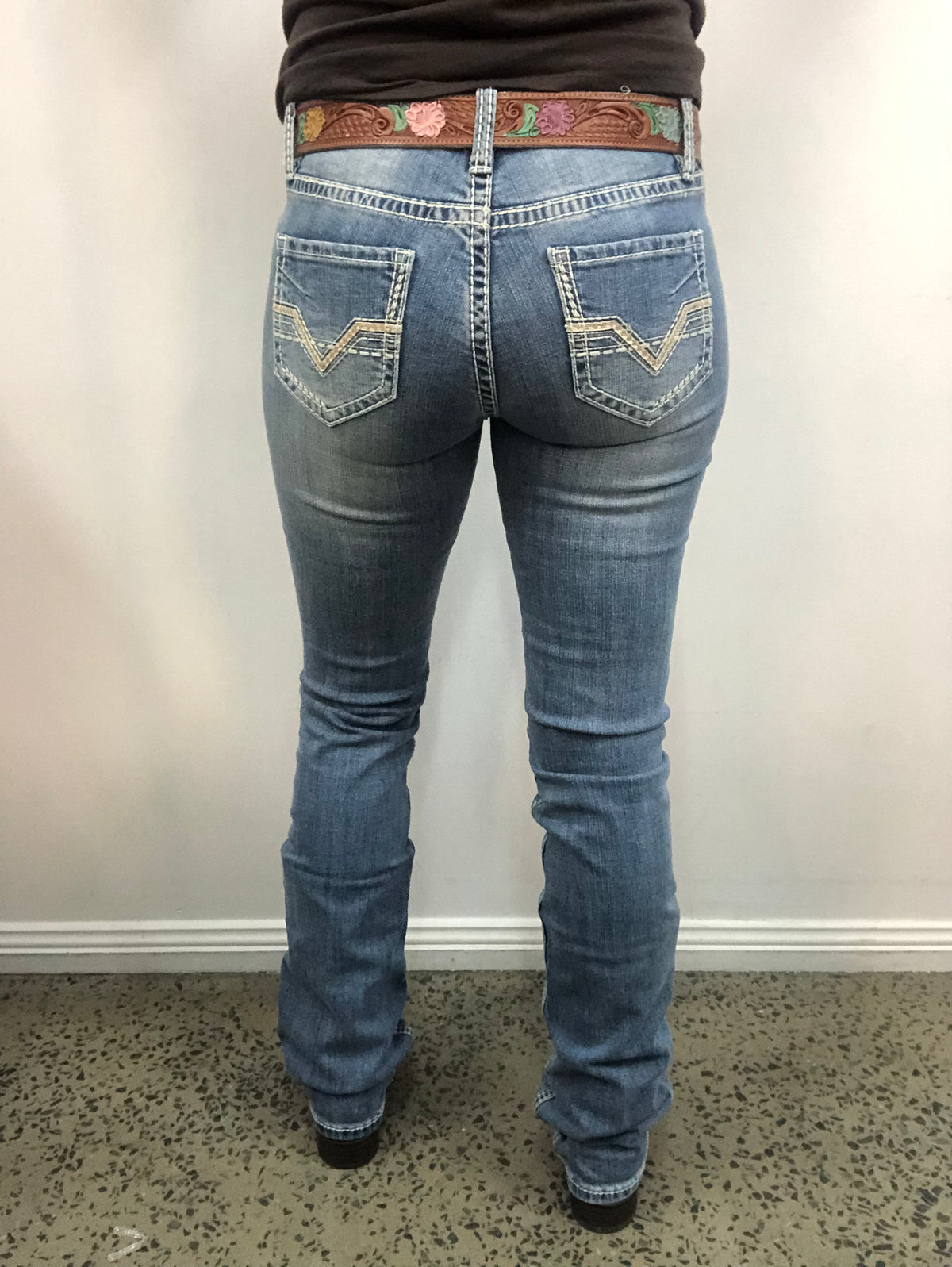 Rock & Roll Cowgirl Jeans - RRWD4RR0XN - Mid Rise Riding Fit