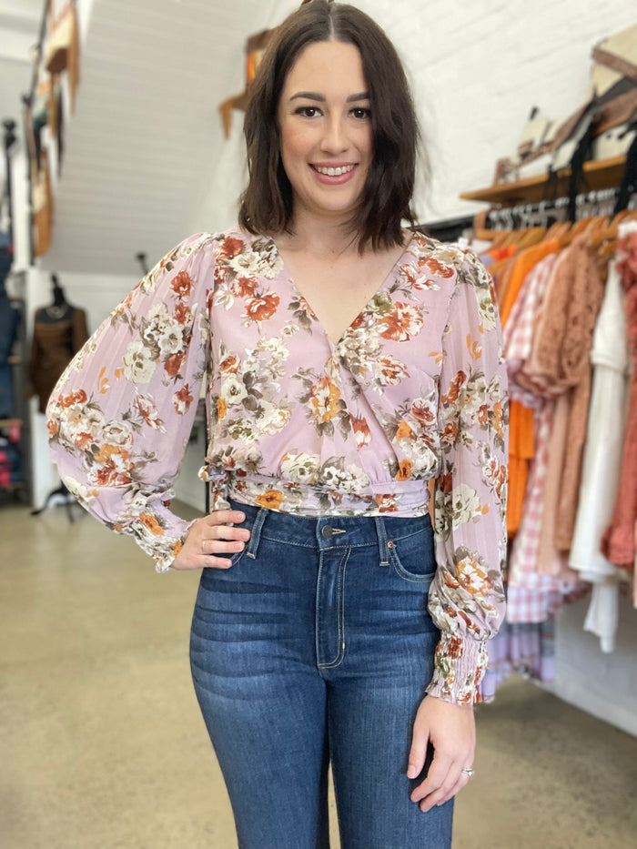 Paityn Top - Pink Floral