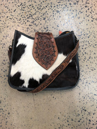 Ivy - Cowhide and Leather Handbag