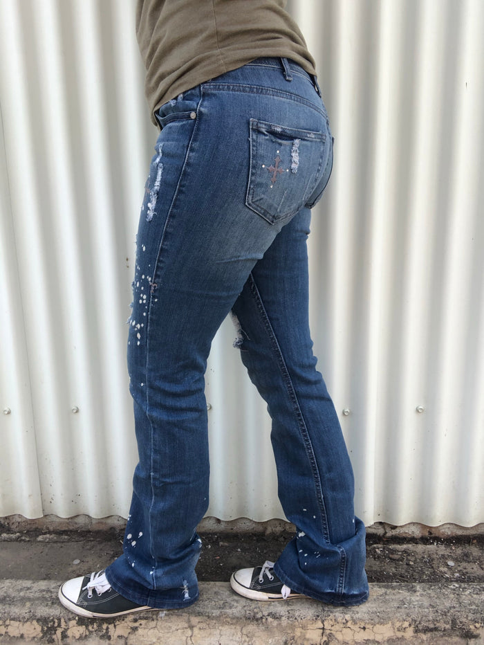 Cowgirl Tuff Jeans - Relaxed Rockstar