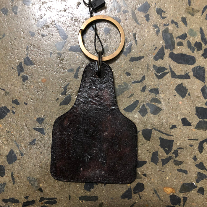Leather Key Ring - Clare