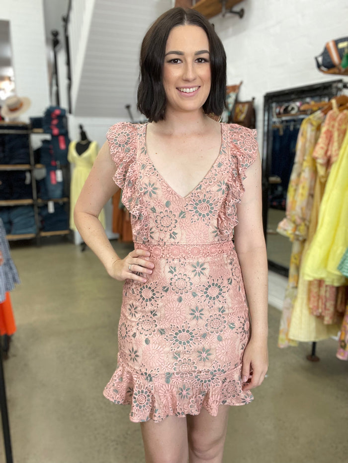 Eveline Dress - Blush