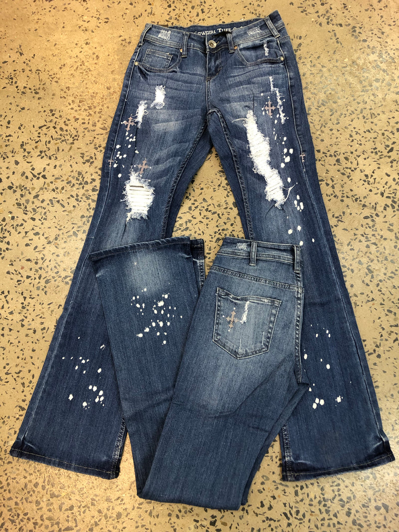 Cowgirl Tuff Jeans - Relaxed Rockstar