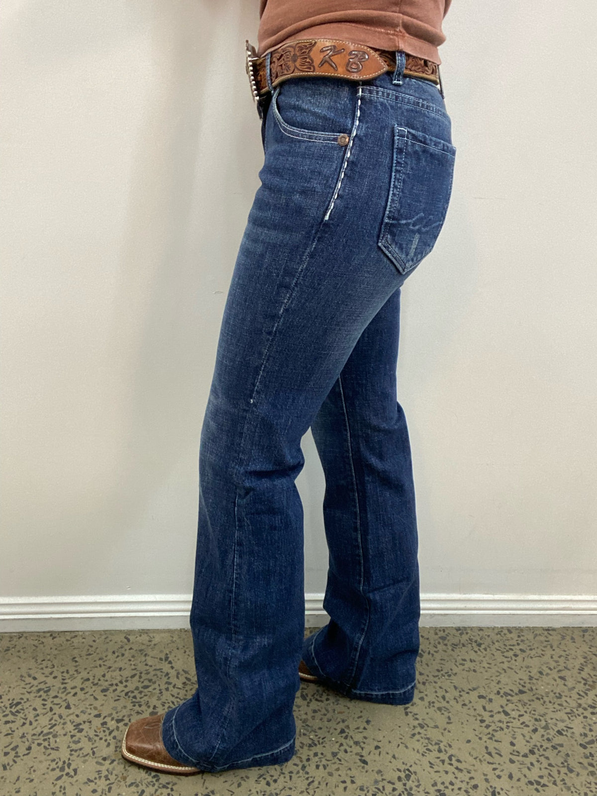 Virus Tal til Modig CC Western Jeans - Wide Leg Trouser – Katie B