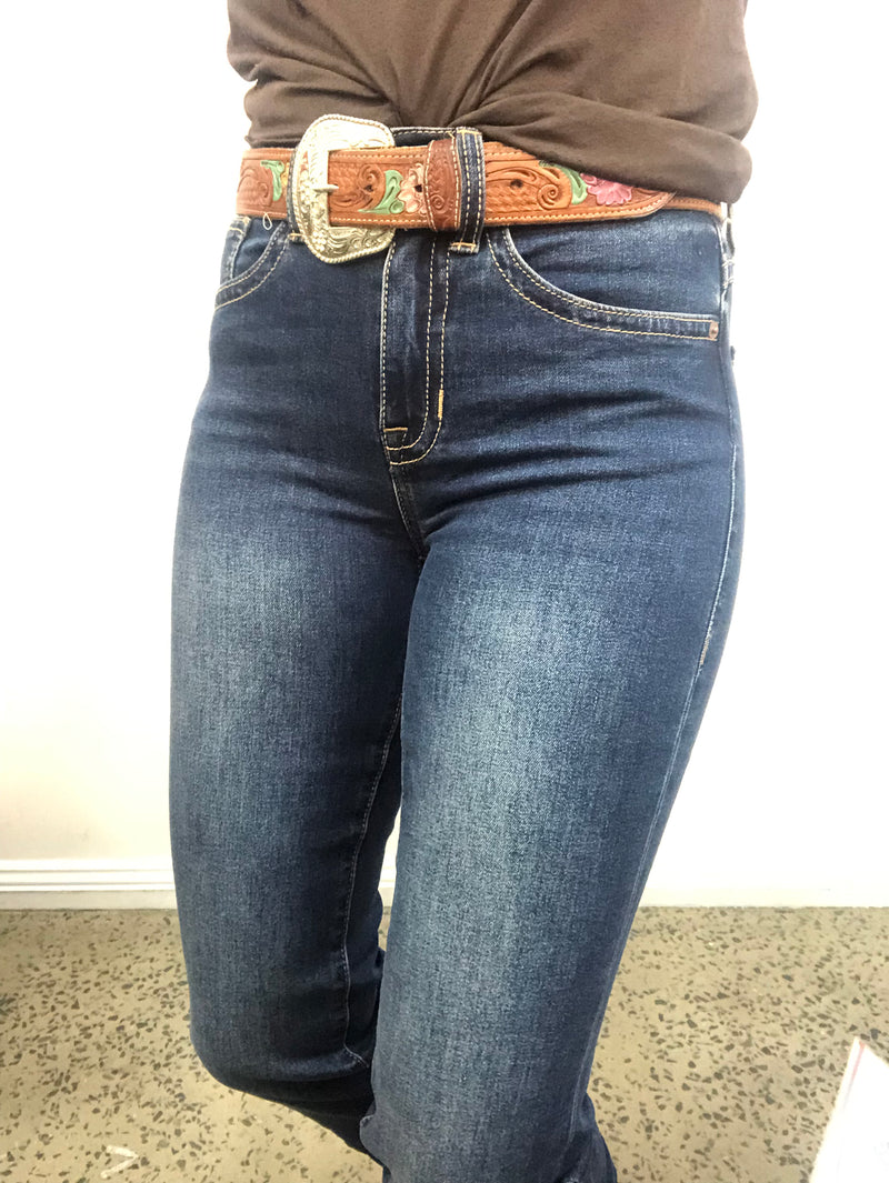 Rock & Roll Cowgirl Jeans - RRWD4HR0XE - High Rise Bootcut
