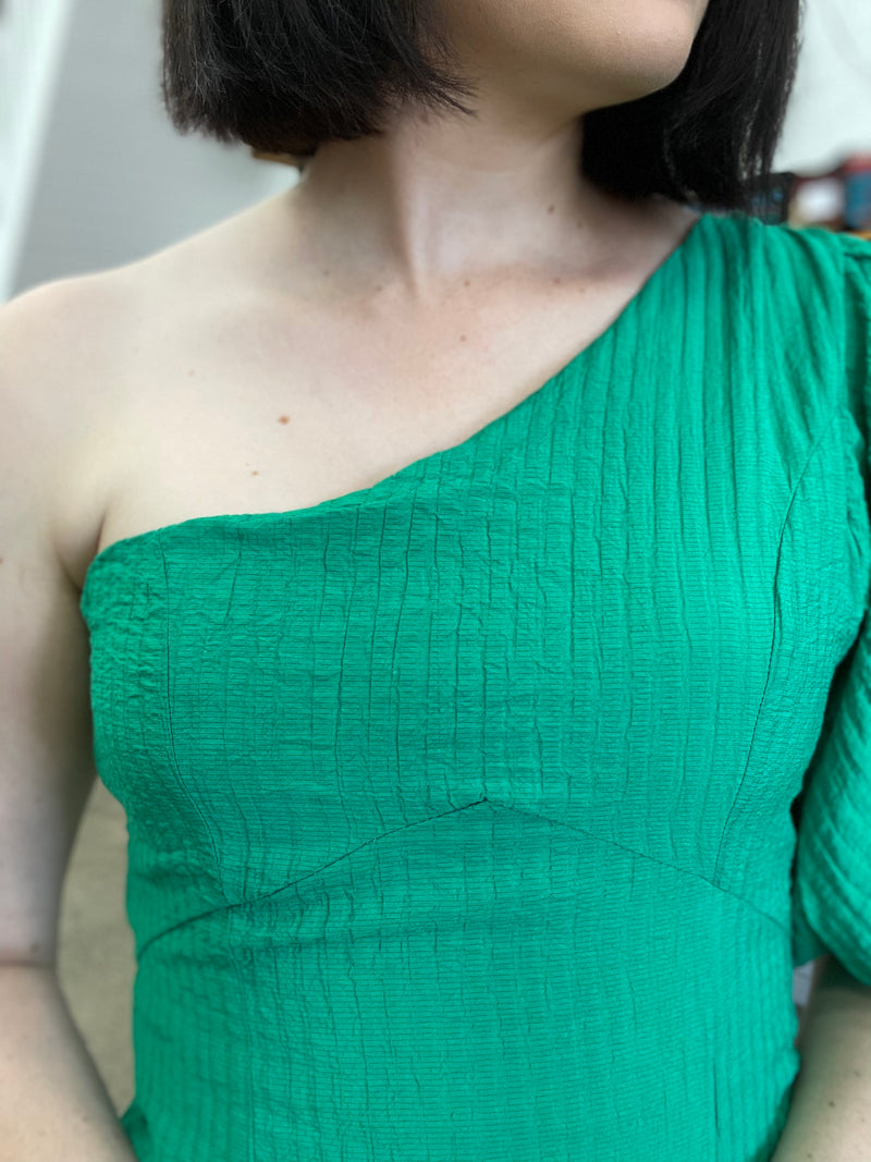 Addison Dress - Emerald Green