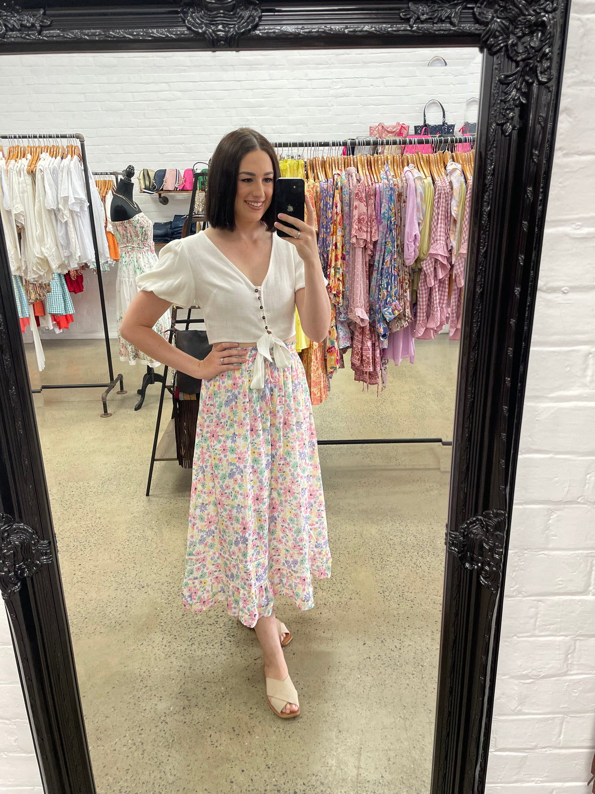 Nora Skirt - Floral