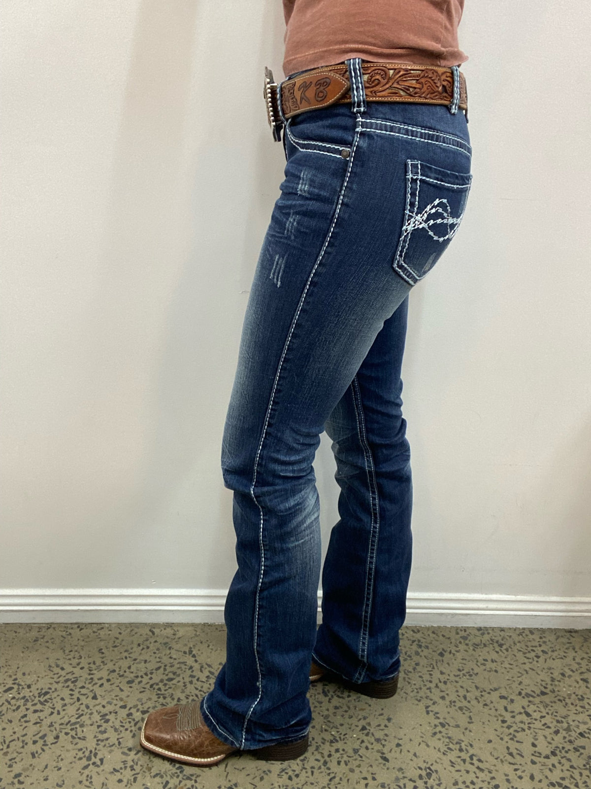 Cowgirl Tuff Jeans - Edgy