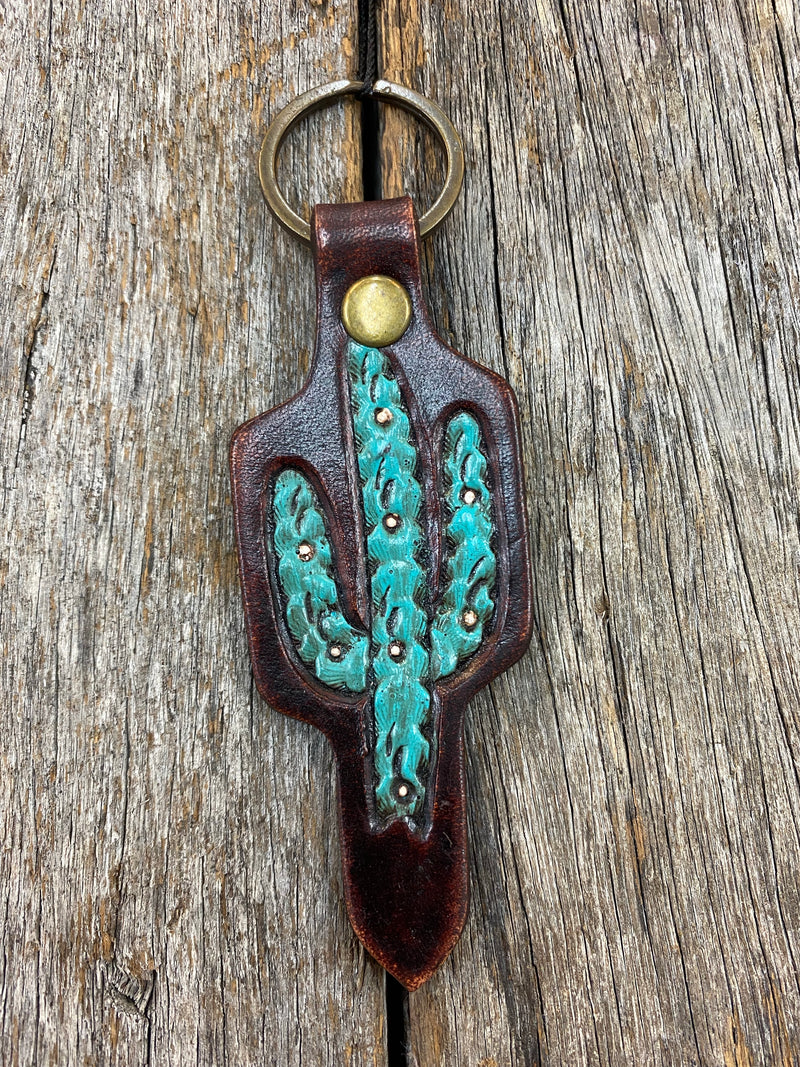 Leather Key Ring - Sully