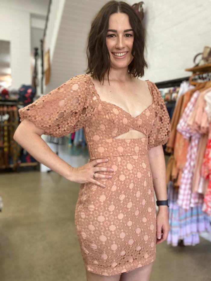 Meg Dress - Mocha