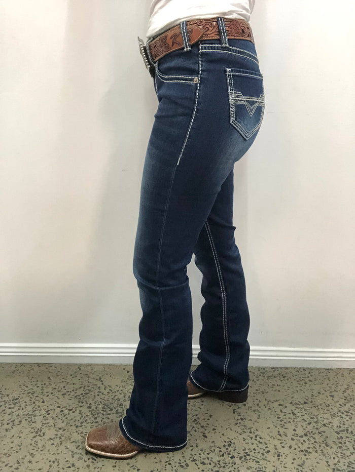 Rock & Roll Cowgirl Jeans - RRWD4RR0KQ - Mid Rise Riding Fit