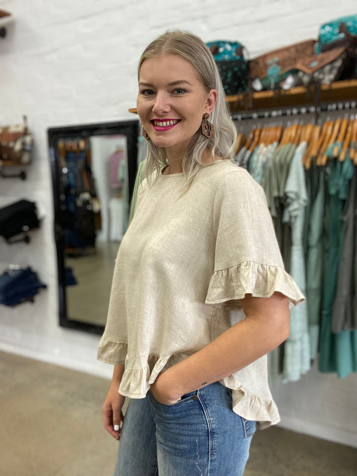 Priscilla Top - Beige