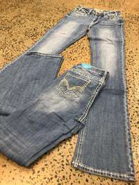 Rock & Roll Cowgirl Jeans - RRWD4RRZT5 - Mid Rise Riding Fit