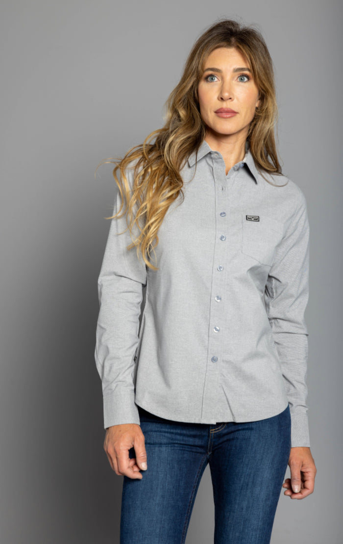 Kimes Ranch Long Sleeved Shirt - Linville Silver