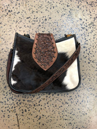 Ivy - Cowhide and Leather Handbag