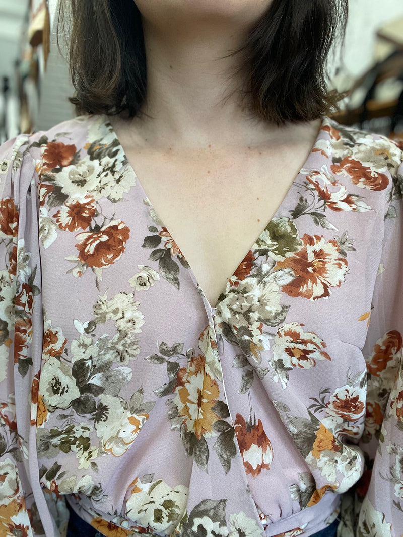 Paityn Top - Pink Floral