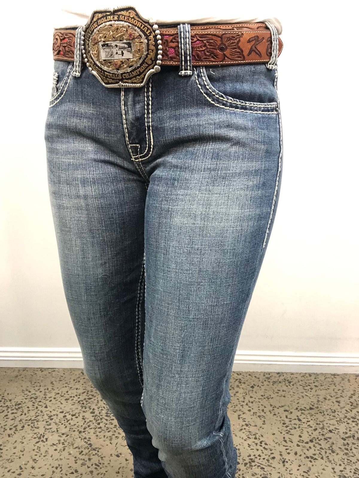 La idol 2025 jeans buckle