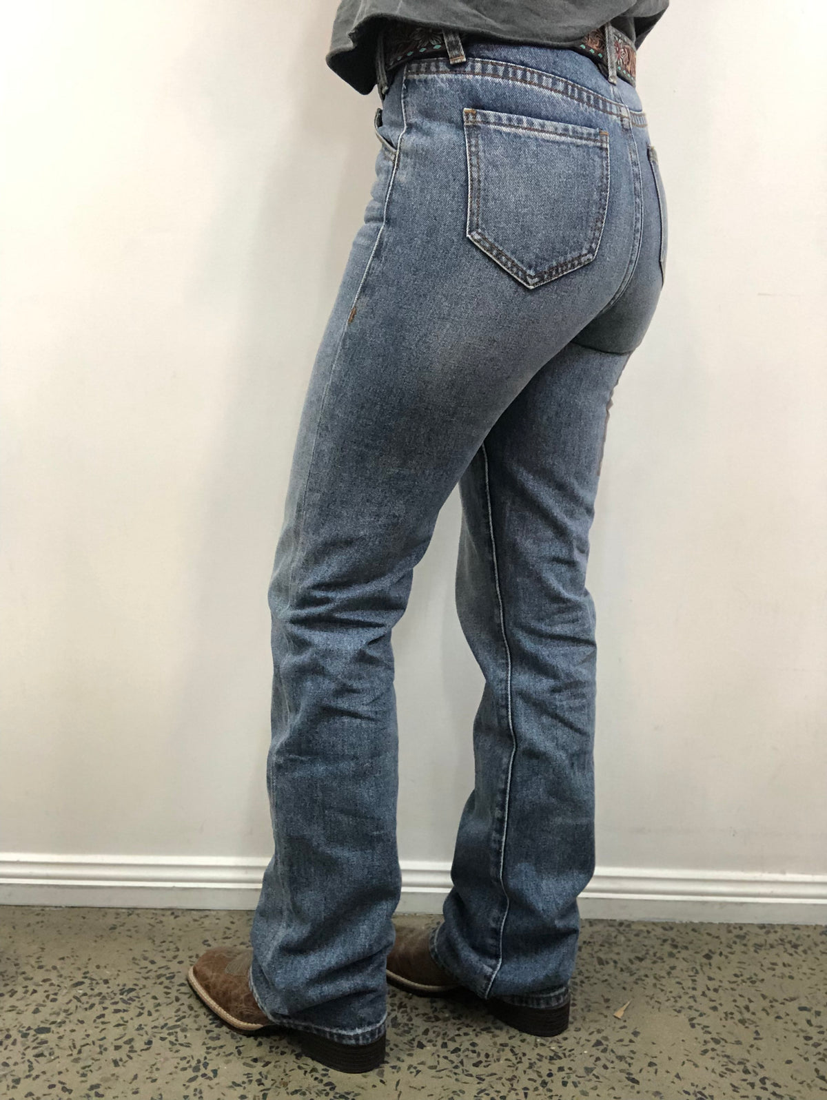 Rock & Roll Cowgirl Jeans - RRWD4HR0VA - High Rise Bootcut