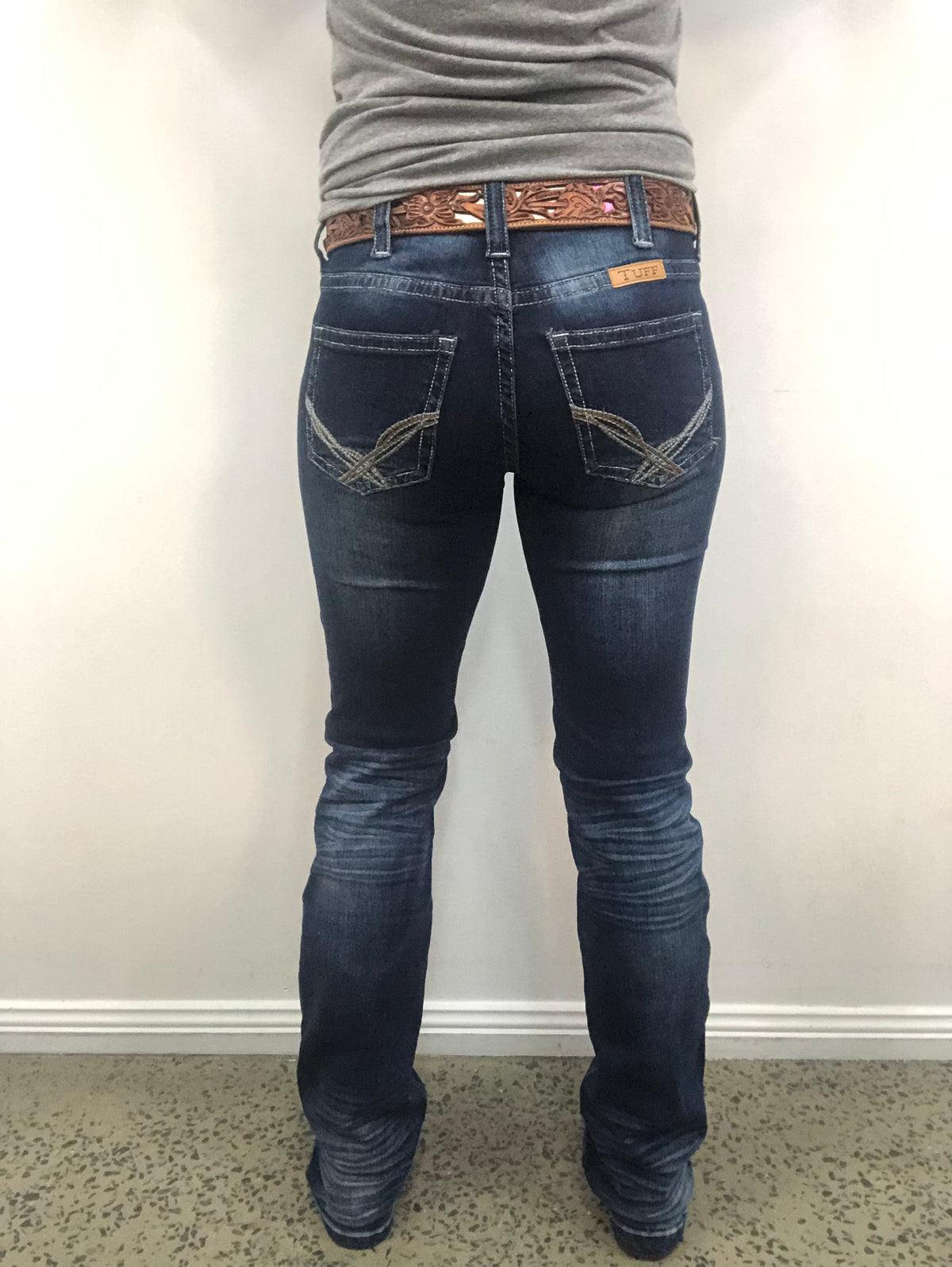 Cowgirl Tuff Jeans - Summit Dark