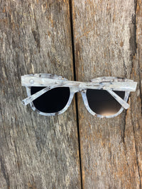 The Duchess Sunglasses - White Smoke