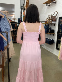 Vera Dress - Pink Gingham