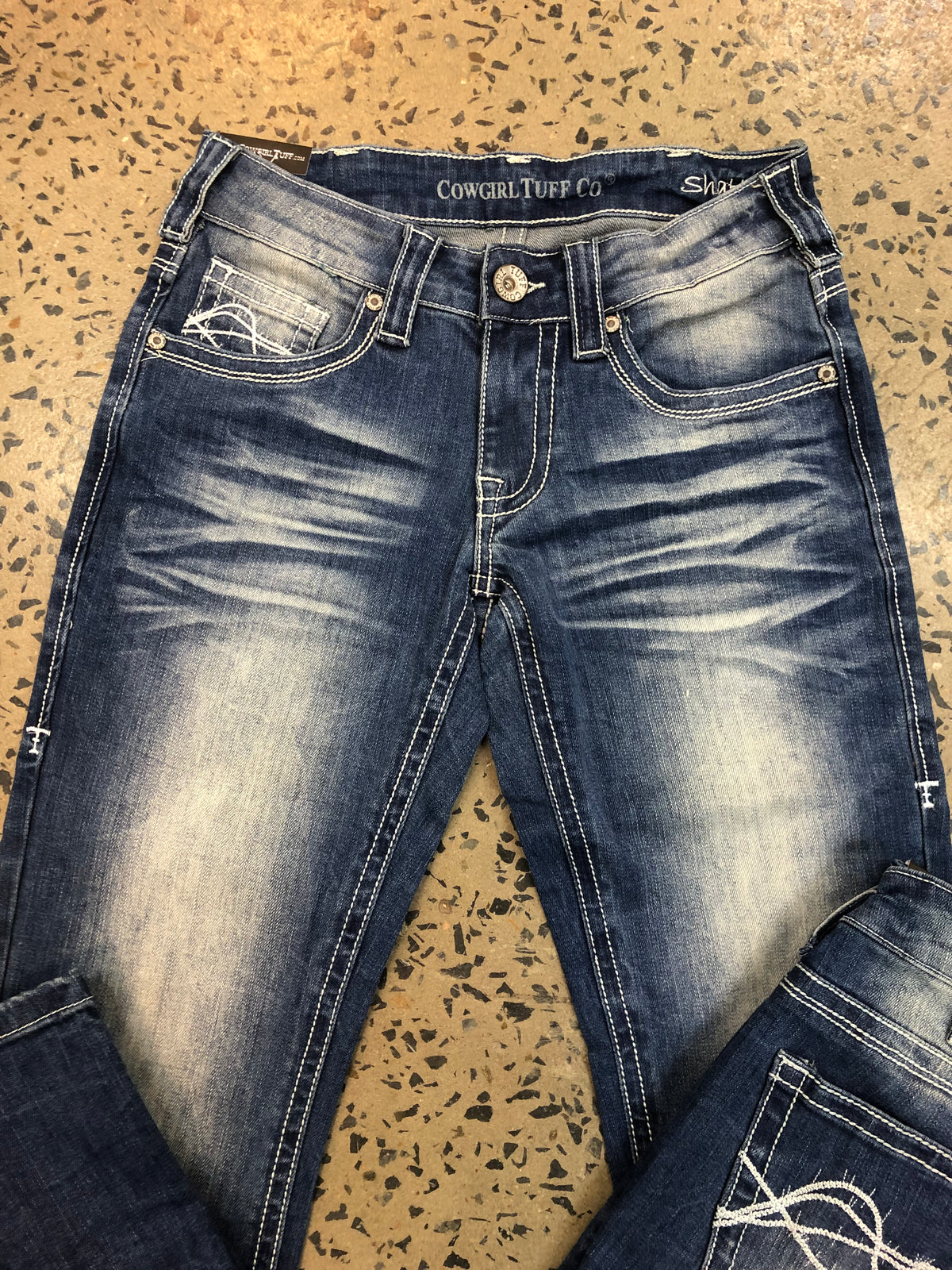 Cowgirl Tuff Jeans Shattered Katie B