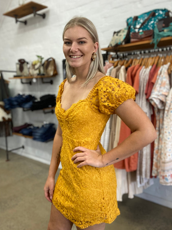 Oliver Dress - Mustard