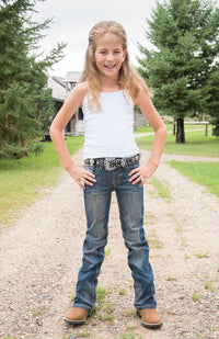 Girl's Cowgirl Tuff Jeans - DFMI