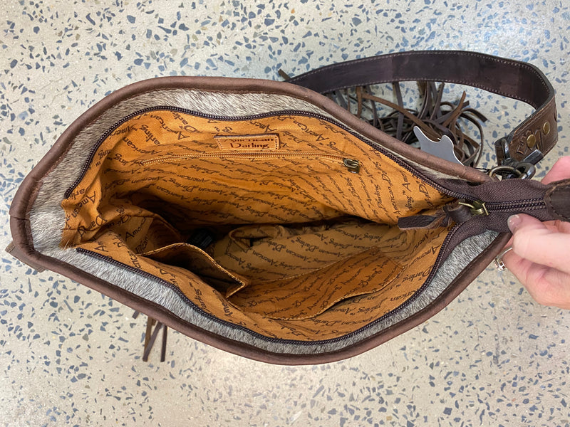Wendy - Cowhide and Leather Handbag