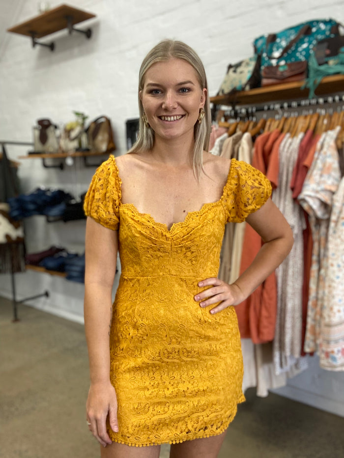 Oliver Dress - Mustard