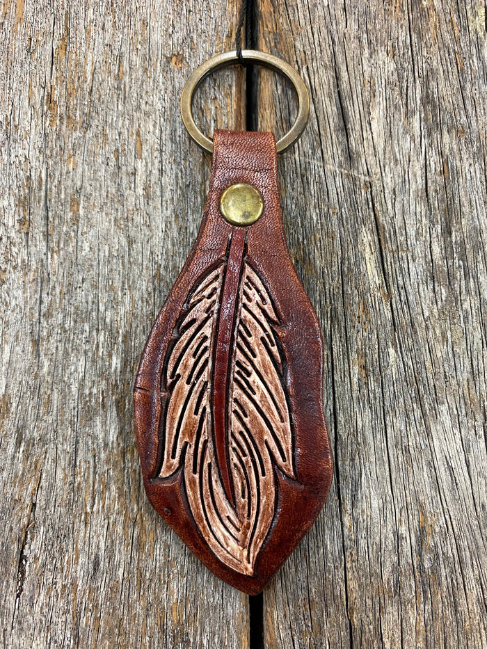 Leather Key Ring - Molly