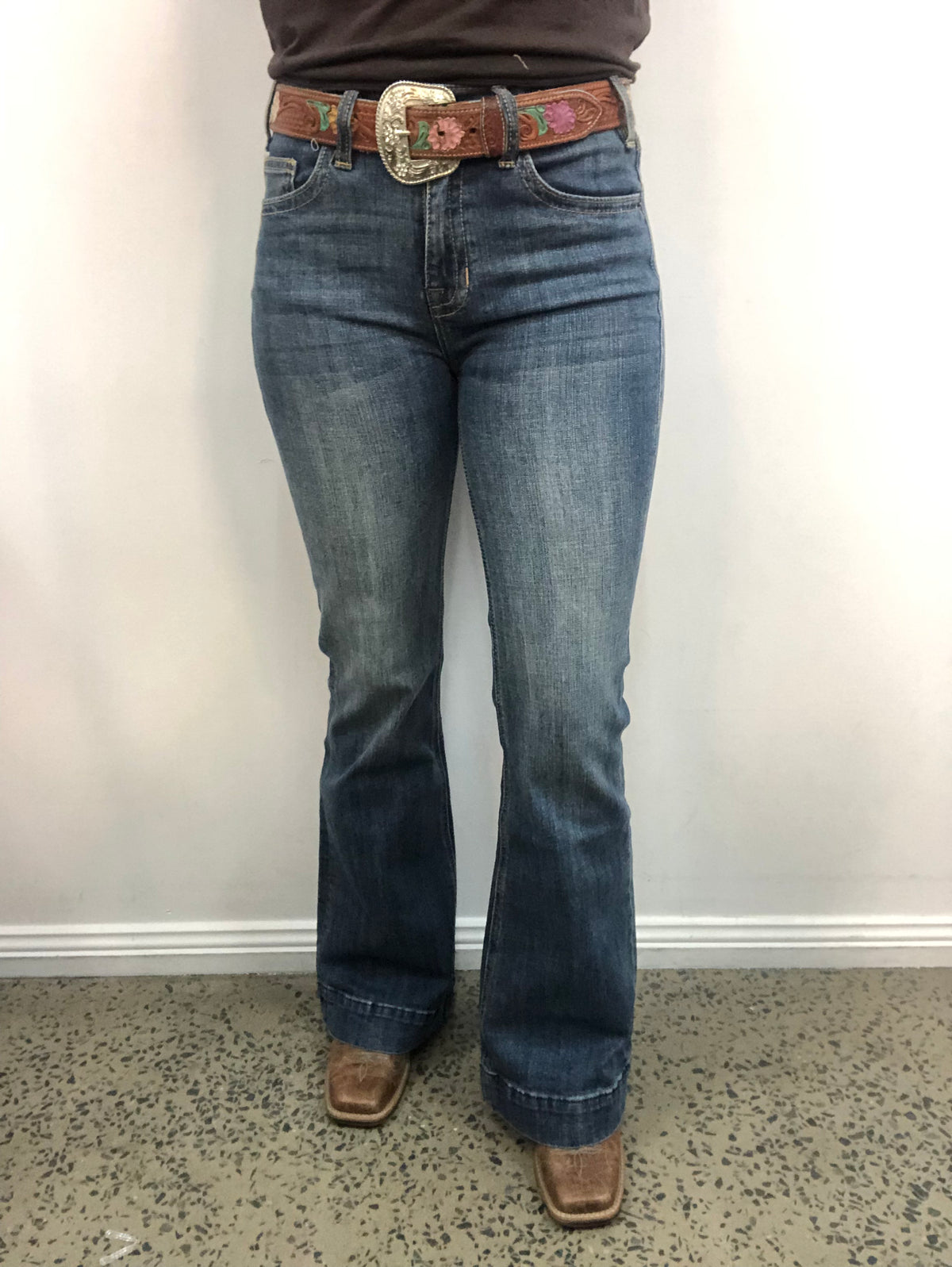 Rock & Roll Cowgirl Jeans - RRWD5HR0SF - High Rise Trouser