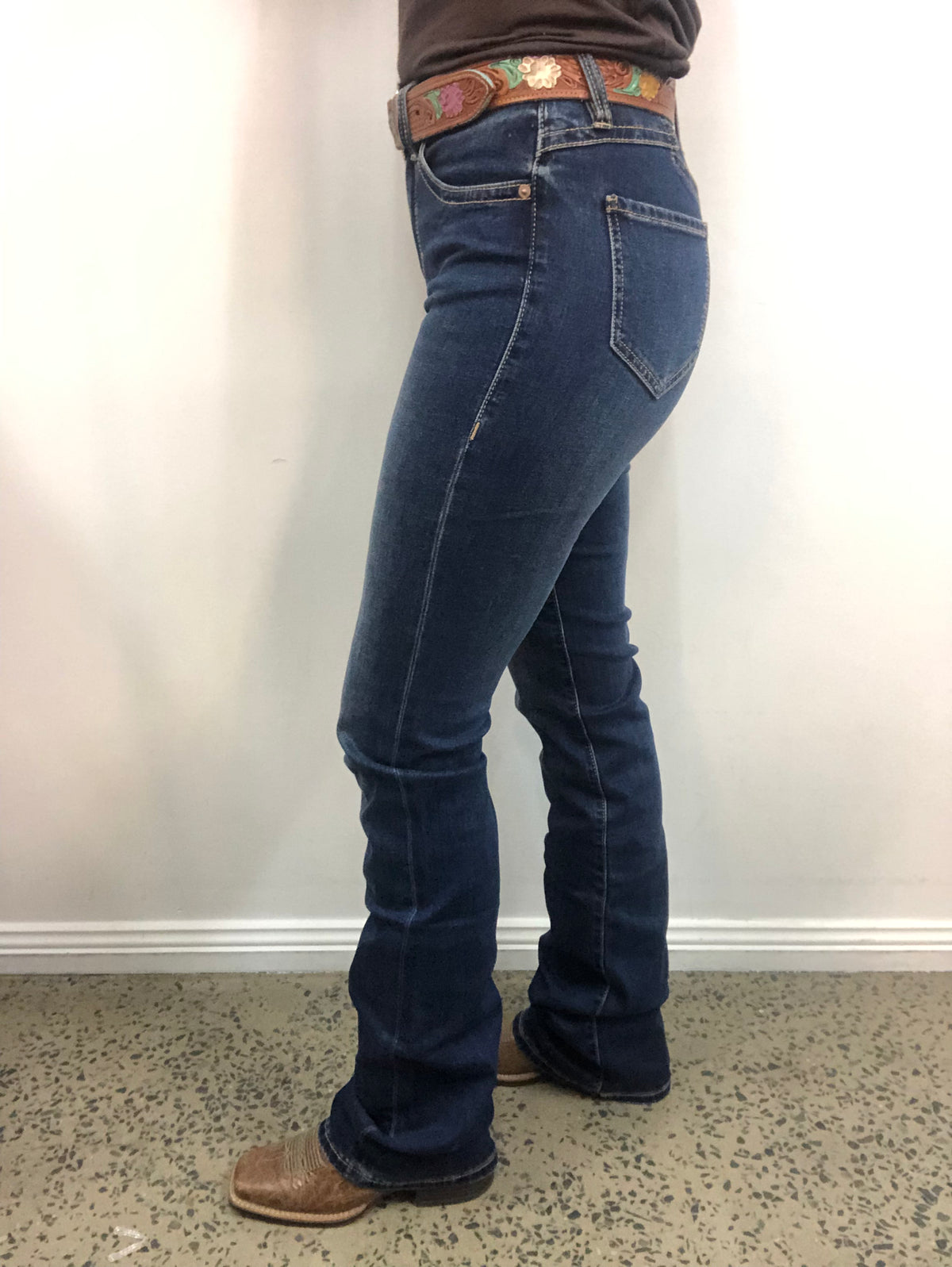 Rock & Roll Cowgirl Jeans - RRWD4HR0XE - High Rise Bootcut