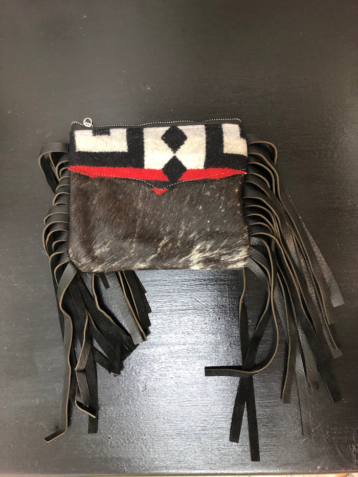 Clutch - Cheyenne Fringed Wristlet