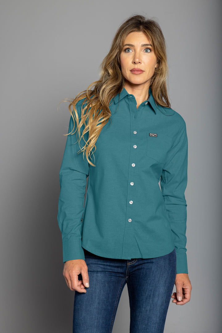 Kimes Ranch Long Sleeved Shirt - Linville Blue