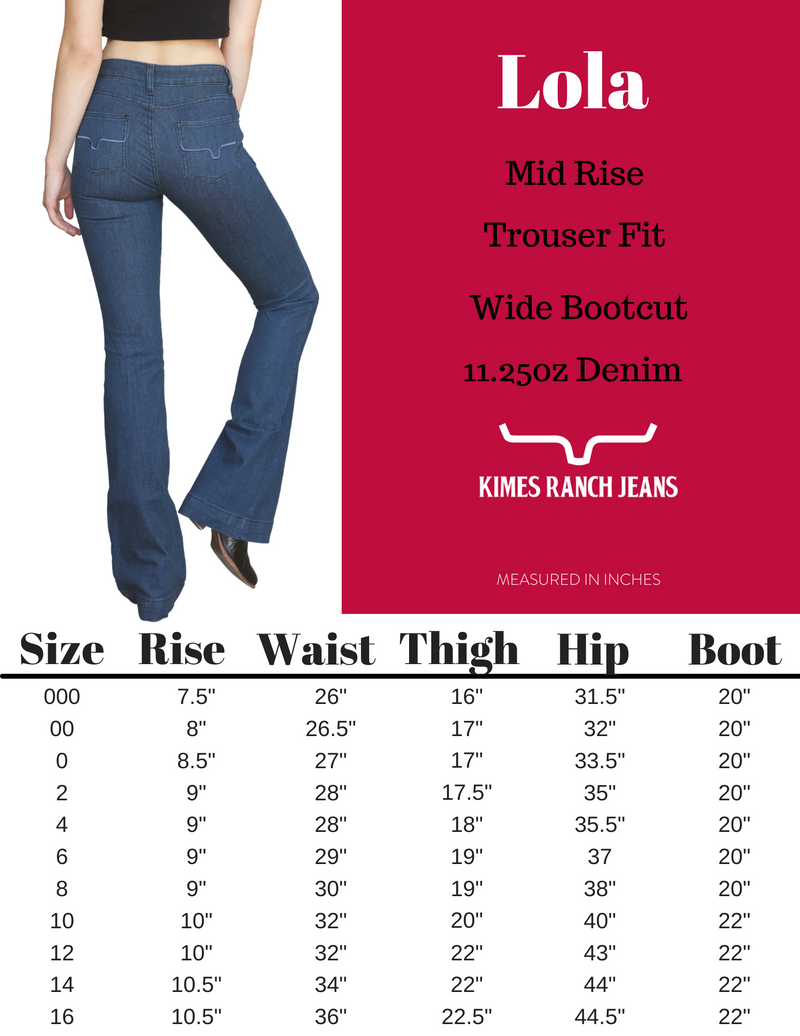 Kimes Ranch Jeans - Raw Hem Lola