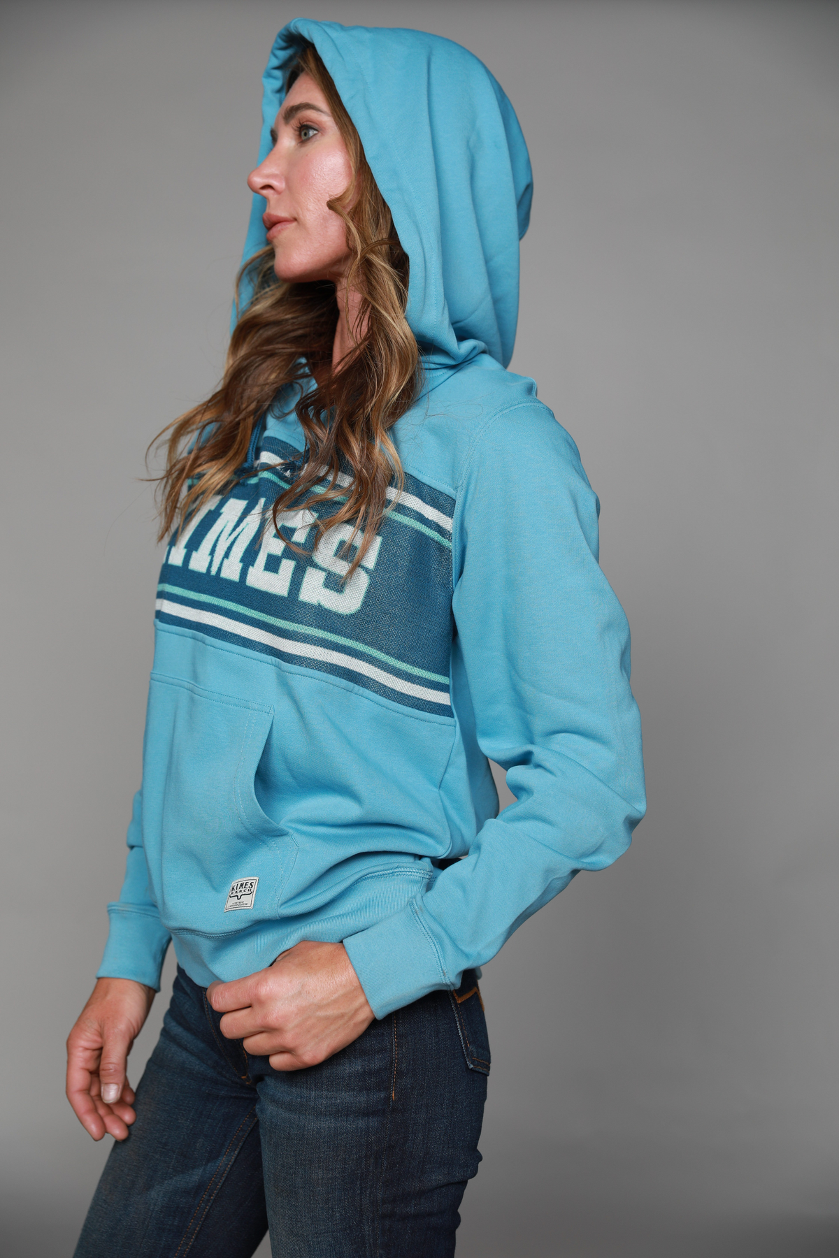 Kimes Ranch Hoodie - North Star Turquoise