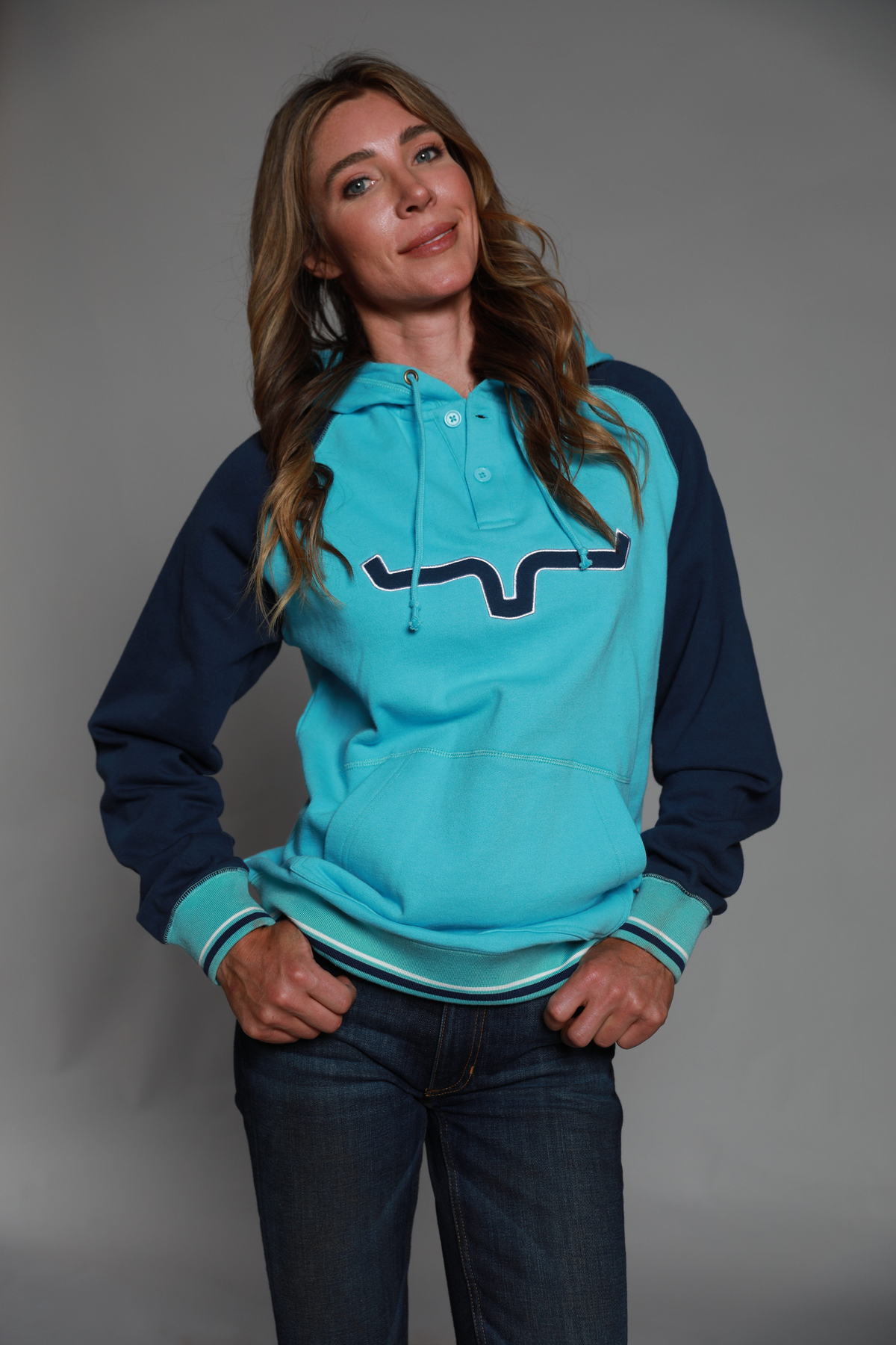 Kimes Ranch Hoodie - Summer Love Blue – Katie B