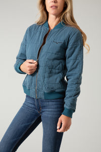 Kimes Ranch Bronc Bomber Jacket - Navy